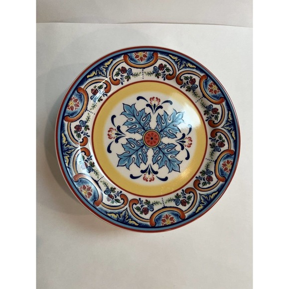 Euro Ceramica Salad Dessert Plates Set of 8 - Picture 2 of 4